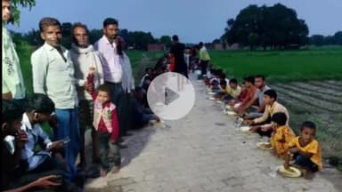 लंभुआ: सुलतानपुर में गौरा गांव में बाबा भोले का भंडारा, कांवरिया संघ द्वारा आयोजित भंडारे में जुटे ढाई हजार लोग