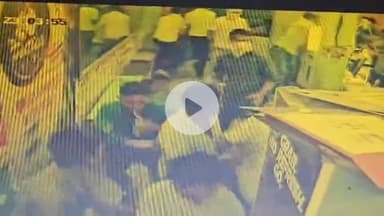 मथुरा: शहर के बीएसए कॉलेज के समीप दुकानदार के साथ हुई मारपीट का जानलेवा हमला, सीसीटीवी में कैद वीडियो हुआ वायरल