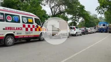 जयसिंहपुर: लखनऊ-बलिया हाइवे पर घंटों रहा भीषण जाम, एंबुलेंस भी जाम में फंसी