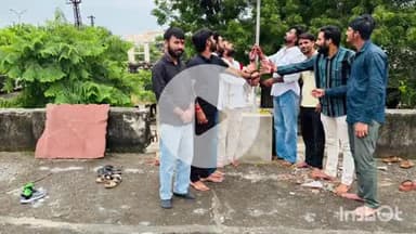 दौसा: दोसा में युवा कांग्रेस पदाधिकारी ने मनाया स्थापना दिवस