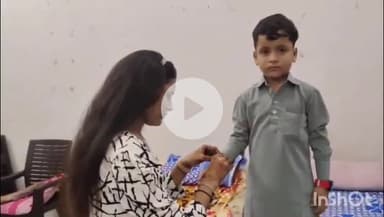 छिबरामऊ: रक्षाबंधन के त्यौहार पर छिबरामऊ क्षेत्र में बहनों ने भाइयों की कलाई पर बांधी राखी, भाइयों ने बहनों को दिए उपहार