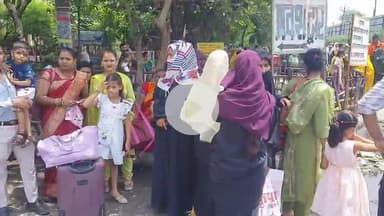 रामपुर: रक्षाबंधन पर यात्रियों को रोडवेज बस अड्डे पर घंटों बसों का इंतज़ार करना पड़ा