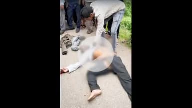 ఎం తుర్కపల్లి: కొల్తూరు వద్ద జరిగిన రోడ్డు ప్రమాదంలో వాసాల మర్రి కి చెందిన పర్వతం రాజు అక్కడికక్కడే మృతి