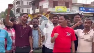 करौली: गुलाब बाग पर सर्किल बनाने की मांग को लेकर लोगों ने किया प्रदर्शन, आवाजाही में होती है परेशानी #jansamasya