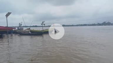 बक्सर: बक्सर में गंगा नदी का जलस्तर 2 सेमी प्रति घंटे की रफ्तार से घटा, बाढ़ प्रभावित इलाकों को राहत