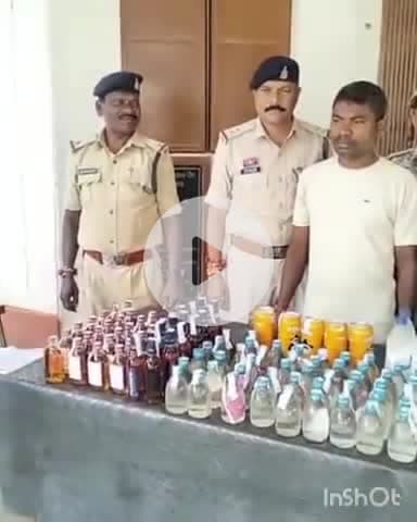केशकाल: केशकाल पुलिस ने दुकान ठेला में अवैध रूप से अंग्रेजी शराब रखकर बिक्री करने वाले एक आरोपी के खिलाफ की बड़ी कार्रवाई
