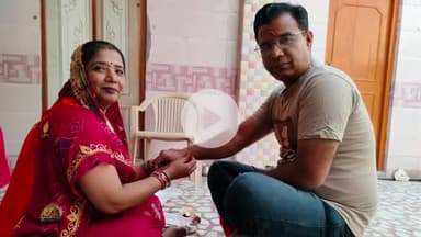 सरदारशहर: सरदारशहर में धूमधाम से मनाया गया रक्षाबंधन का पर्व, बहनों ने भाई की कलाई पर राखी बांधकर दिलाया रक्षा का संकल्प