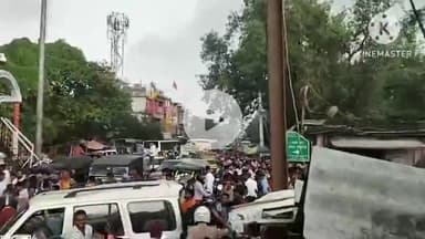 बगहा: रामनगर में घंटों तक लगा रहा जाम