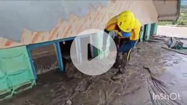 जोशियाड़ा: धराली बाढ़ में लापता लोगों की तलाश में एसडीआरएफ ने खंडर में तब्दील हुए घरों में चलाया सर्च अभियान