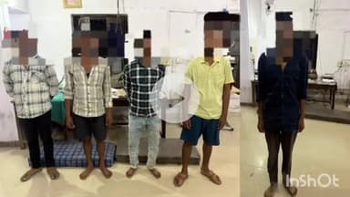 गरखा: गड़खा में जुआ खेलते 6 लोग गिरफ्तार, नकदी और ताश की गड्डी बरामद