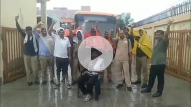 मथुरा: बस डिपो में रक्षाबंधन पर हड़ताल पर चले गए बस चालक, छह घंटे ई-बस सेवा बंद रहने से भटकते रहे यात्री