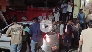 जोशियाड़ा: भटवाड़ी रोड के पास एक प्राइवेट बैंक के सामने तेज रफ्तार स्कूटी ने खड़े वाहन को टक्कर मारी, दो गंभीर घायल