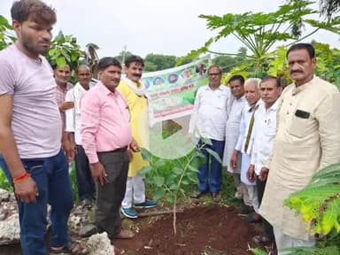 नरसिंहगढ़: खानपुरा के शासकीय हाई स्कूल में शिक्षकों ने किया पौधारोपण, प्रकृति को हरा-भरा बनाने का लिया संकल्प