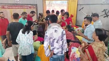 समस्तीपुर: शहर के प्रसिद्ध थानेश्वर स्थान मंदिर में सावन पूर्णिमा पर उमड़ा आस्था का जनसैलाब, श्रद्धालुओं की लगी भीड़