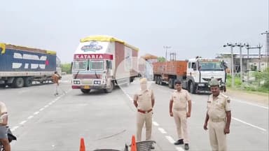 कनवास: दरा से ट्रैफिक डायवर्जन, कनवास होकर निकाले जा रहे भारी वाहन, अमझार पुलिया जर्जर होने के चलते बदला रूट