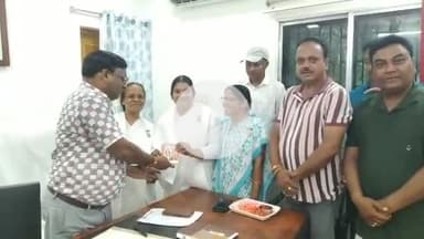 ଜଟଣୀ: ପୌର କାର୍ଯ୍ୟାଳୟରେ ପ୍ରଜାପିତା ବ୍ରହ୍ମା କୁମାରୀ ଇଶ୍ୱରୀୟ ବିଶ୍ୱବିଦ୍ୟାଳୟ ପକ୍ଷରୁ ରକ୍ଷା ବନ୍ଧନ କାର୍ଯ୍ୟକ୍ରମ ଅନୁଷ୍ଠିତ