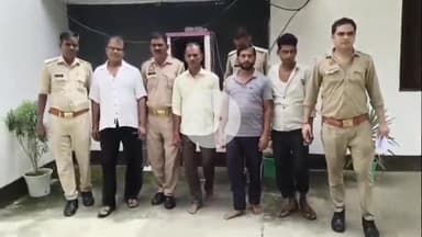 धनौरा: बछरायूं थाना पुलिस ने मारपीट व शराब से संबंधित मामलों में फरार चल रहे चार लोगों को किया गिरफ्तार