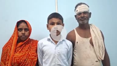 संदेश: मनियच गांव में छपड़-छाबनी विवाद में हुई मारपीट, पति, पत्नी और बच्चे को किया गया जख्मी