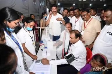 समुद्रपूर: समुद्रपूर येथील  ग्रामीण रुग्णालय, येथे मोतीबिंदू विरहित शिबिर कार्यक्रमाचे आयोजन