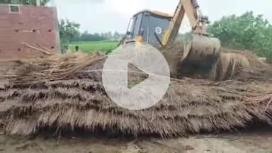 जयसिंहपुर: चंदन शर्मा हत्याकांड मामला, बरौला में आरोपियों की सम्पत्ति पर चला बुलडोजर