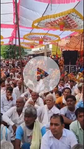 वैर: गांव निठार में संविधान बचाओ रैली का हुआ आयोजन, सांसद भजनलाल जाटव, सांसद संजना जाटव व अन्य कांग्रेस नेता रहे मौजूद