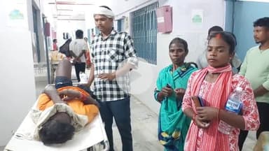 किस्को: अनियंत्रित बाइक से गिरकर किसान गंभीर रूप से घायल, सदर अस्पताल में भर्ती