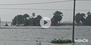 फतुहा: पुनपुन नदी में जलस्तर बढ़ने से पुनाडीह पंचायत के सभी गांवों में घुसा पानी