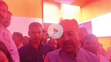 आरा: स्वास्थ्य मंत्री मंगल पांडे ने मातृ एवं शिशु अस्पताल के उद्घाटन के मौके पर अस्पताल में कार्रवाई करने की बात कही