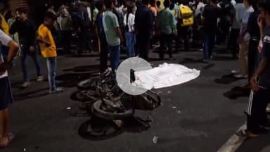 कांके: अरगोड़ा थाना क्षेत्र में बीजेपी कार्यालय के पास सड़क हादसे में तीन की मौत