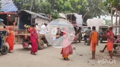 शंभूगंज: शंभूगंज मोड़ पर पुलिस जवान के हटते ही फैली अव्यवस्था, जाम से कांवड़िया व वाहन चालक परेशान