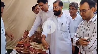 हनुमानगढ़: टाउन में फोकल फॉर लोकल मुहिम के तहत रामलीला रंगमंच पर सात दिवसीय हाट बाजार का आयोजन, आकांक्षा हाट से मिलेगा नया आयाम