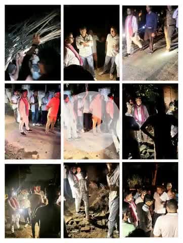 #अत्यंत_दुखद_घटना
रूधौली विधान सभा क्षेत्र के ग्राम कोठिली में निर्माणाधीन छत गिरने से 3 लोग दब गए थे ।
जिसमें एक व्यक्ति की मौत हो गई दो लोग घायल हैं। घायलो को जिला अस्पताल बस्ती एडमिट कराया गया है ।
मौके पर जाकर हालात से रूबरू हुआ ।