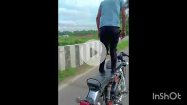 बरेली: बुलेट पर खड़े होकर स्टंट करने वाले युवक का वीडियो हुआ वायरल, एसपी ट्रैफिक ने पकड़ा, कैंट क्षेत्र का मामला