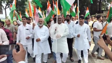 शाहगंज: गभिरन में राज्यमंत्री के नेतृत्व में निकली तिरंगा यात्रा, देश की एकता और अखंडता का दिखा जज्बा