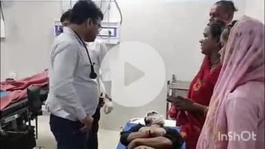 आरा: पिरो बाजार के समीप बाइक दुर्घटना में घायल बाइक सवार को आरा सदर अस्पताल में कराया गया भर्ती