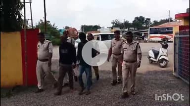 जगदलपुर: गीदम नाका रेलवे फाटक के पास पिस्टल नुमा हथियार से डरा धमका कर ₹50,000 की मांग करने वाले 2 आरोपी गिरफ्तार