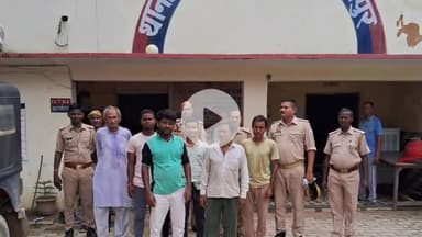 मछलीशहर: सुजानगंज पुलिस ने 7 वांछित अभियुक्तों को किया गिरफ्तार