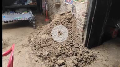 ठाकुरद्वारा: ग्राम रतुपुरा में मूसलाधार बारिश से कच्ची छत गिरी, 75 वर्षीय बुजुर्ग महिला मलबे में दबकर घायल