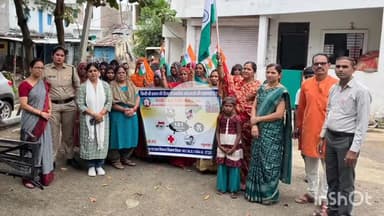 धरमपुरी: ग्राम देदला में हर घर तिरंगा अभियान, कल्याणकारी योजनाओं की जानकारी दी गई