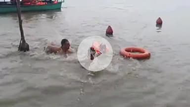 मथुरा: यमुना में डूबे बच्चों को टीम ने बचाया, यह मार्क ड्रिल का हिस्सा था