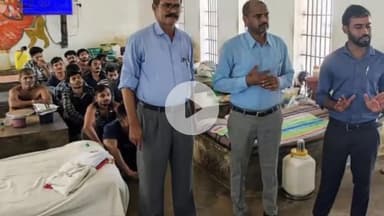 पवई: प्राधिकरण के सचिव राजकुमार गौड़ द्वारा जिला जेल पन्ना का निरीक्षण किया गया