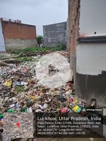 #Dustbin लखनऊ जैसे महानगर का चल चित्र #LUCKNOW_MUNSHIPALE