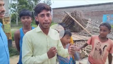 परिहार: लहूरिया के ग्रामीणों का आरोप, बाढ़ में प्रशासन केवल खानापूर्ति करता है