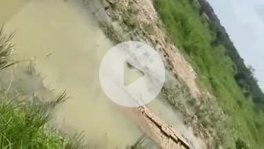 बल्दीराय: जीआईसी पिपरी की निर्माणाधीन बाउंड्री गिरने से खुली घटिया निर्माण की पोल, वीडियो हुआ वायरल