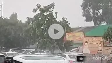 देहरादून: देहरादून में भारी बारिश का दौर जारी, नदी-नाले उफान पर