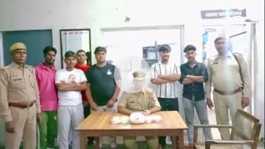 अमरोहा: देहात पुलिस ने जुआ खेल रहे 6 लोगों को किया गिरफ्तार, नकदी व ताश के पत्ते हुए बरामद
