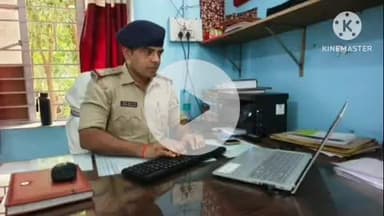 विक्रमपुर गांव से पुलिस ने शराब के नशे में धुत एक नशेड़ी को किया गिरफ्तार