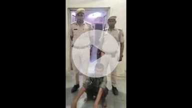 पीपलदा: इटावा पुलिस ने कस्बे में खुली दुकान से गैस सिलेंडर चुराने के आरोपी को गिरफ्तार कर पाबंद किया
