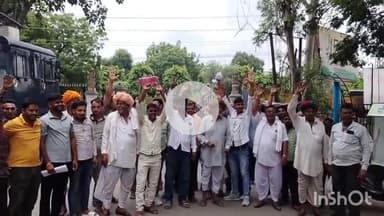 भीलवाड़ा: जालमपुरा में 35 बीघा वन भूमि से हरे पेड़ों को पौधारोपण के नाम पर काटा, ग्रामीणों का कलेक्ट्रेट पर प्रदर्शन #jansamasya