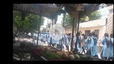 मारवाड़ जंक्शन: धनला में निकलीी तिरंगा यात्रा। धनला की गलियों में गूंजे देशभक्ति के नारे।